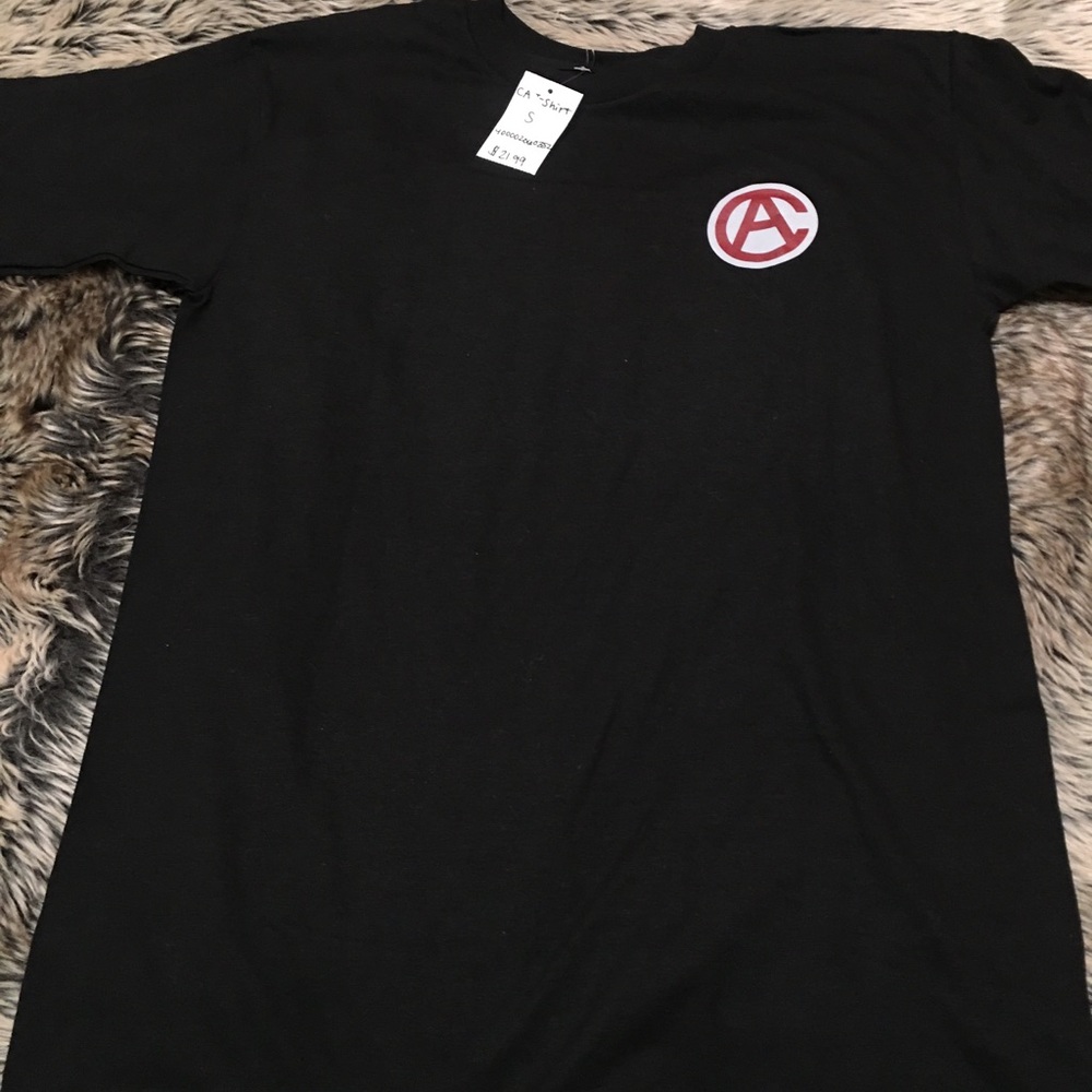 Active Ride Shop Black Tee Size S